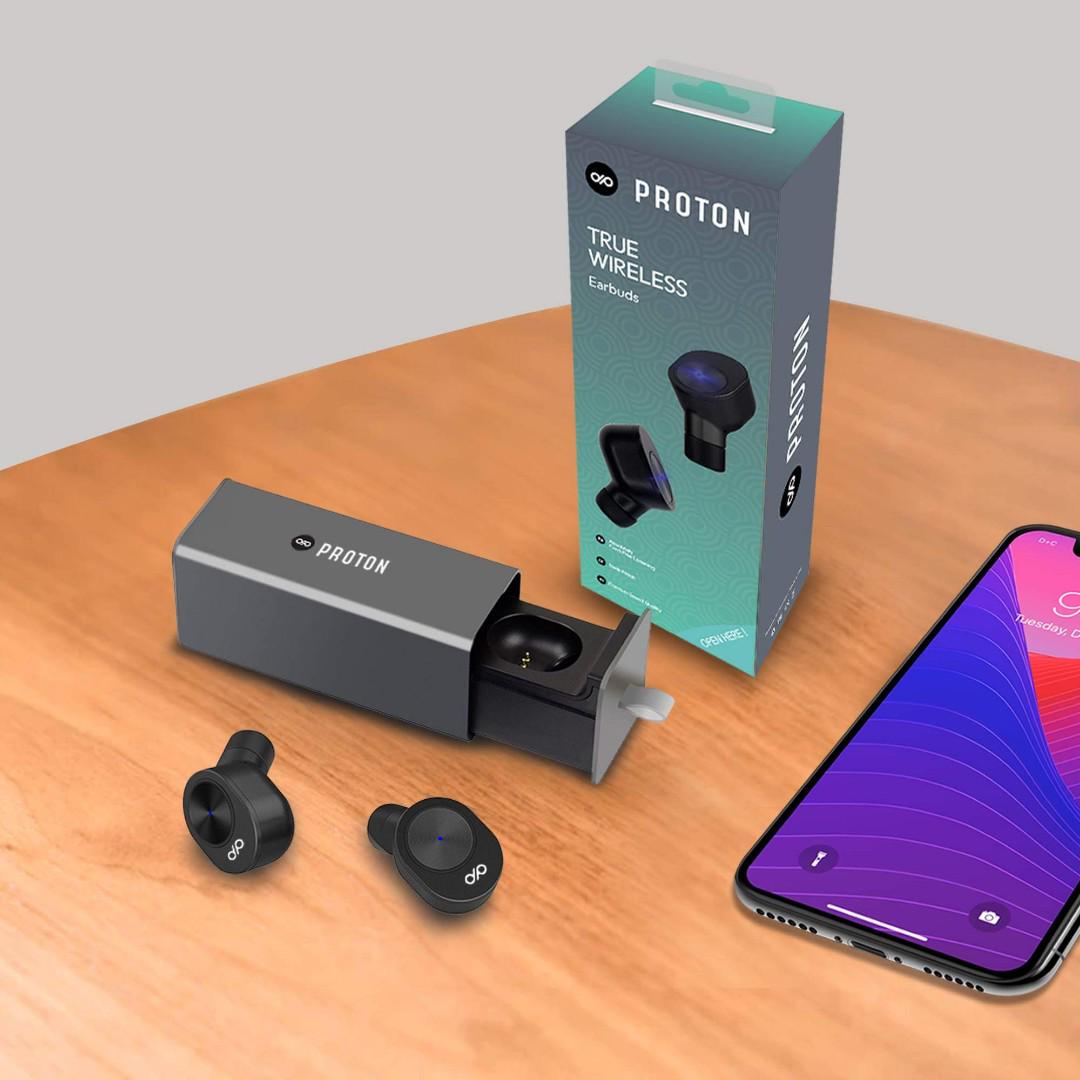 Proton wirebless earbuds Original and premium Trending headset Audio Earphones on Carousell