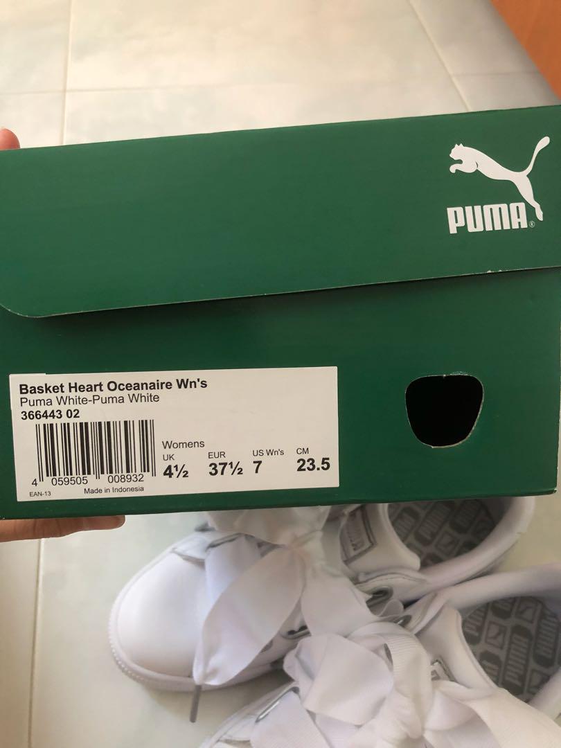 Puma basket heart oceanaire hotsell wn's