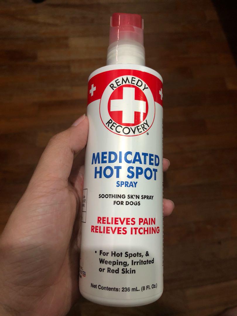 remedy recovery hot spot spray