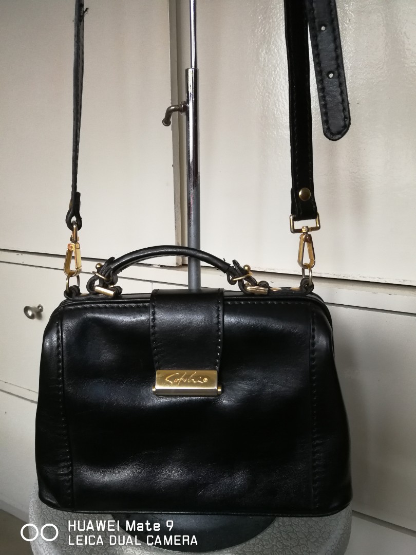 Satchi italian leather bag