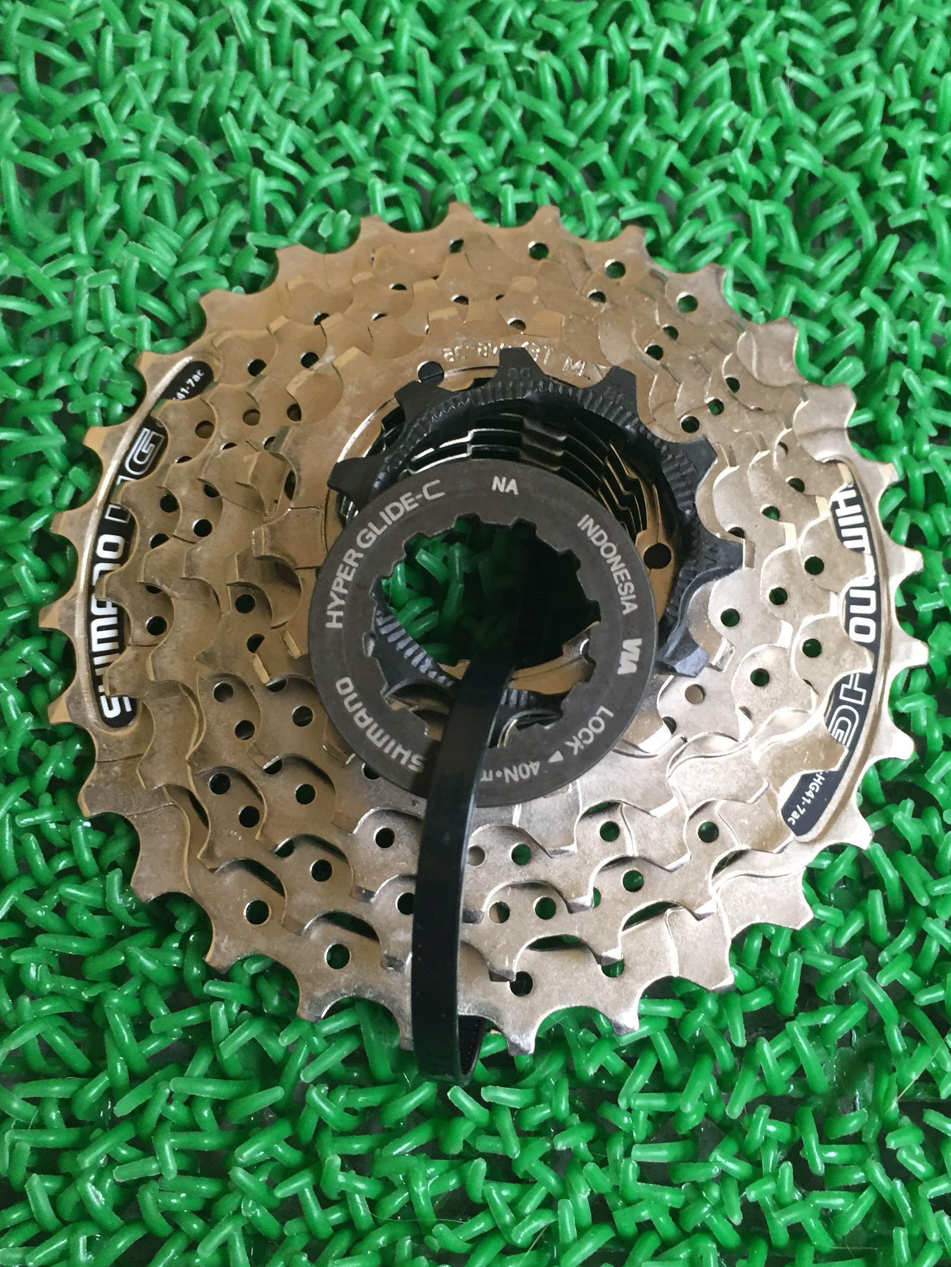 shimano 7 speed mountain bike cassette