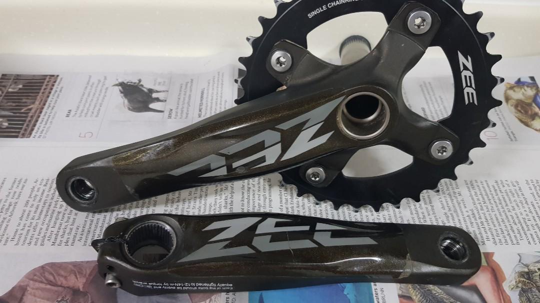 shimano zee crankset 83mm