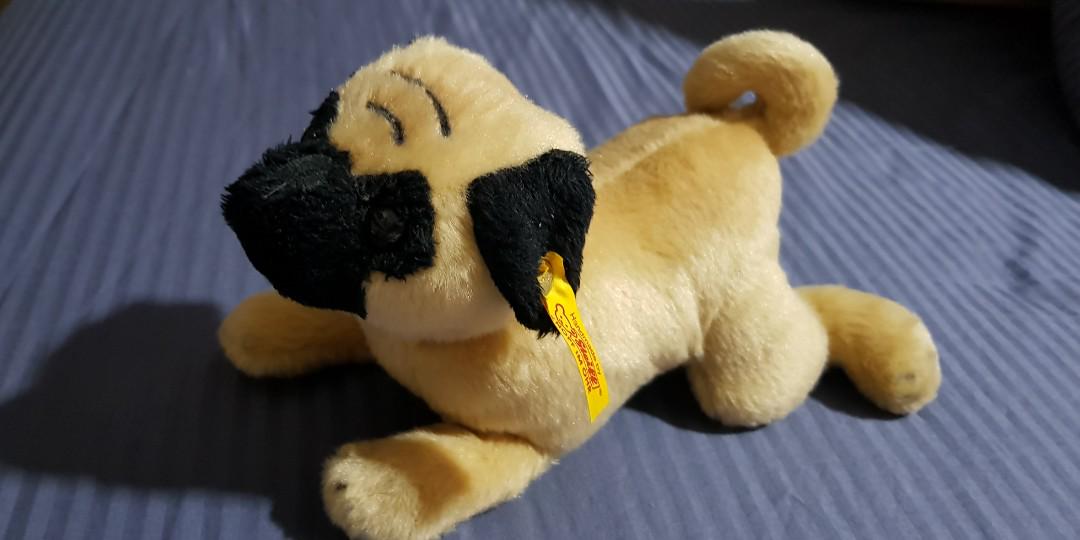 Steiff pug dog hotsell