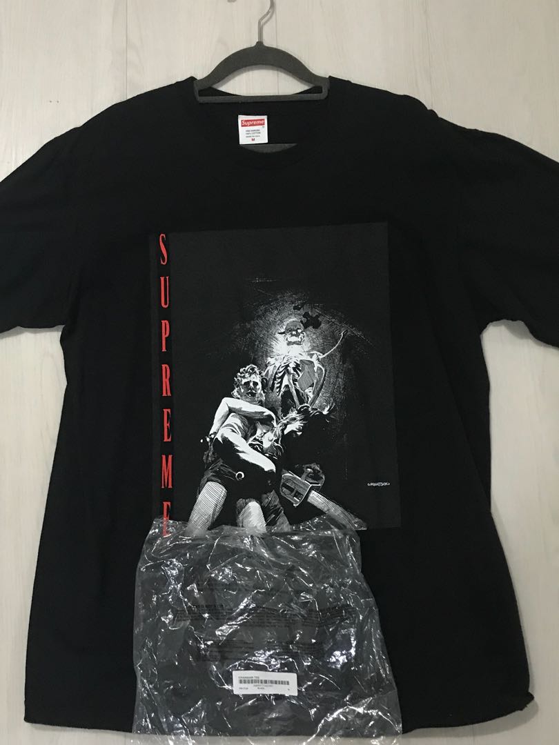 Supreme chainsaw tee top