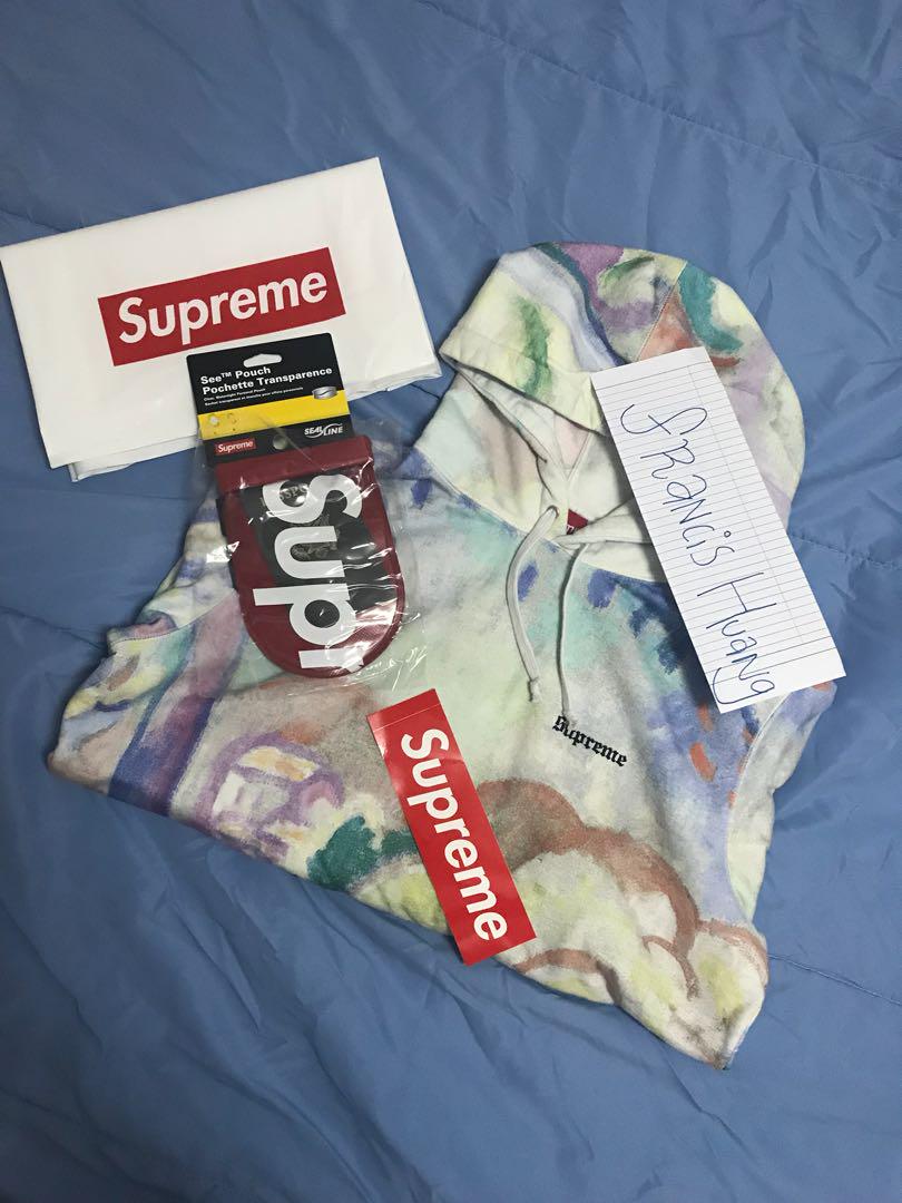 supreme landscape hoodie
