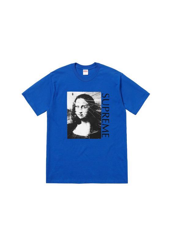 supreme tee mona lisa