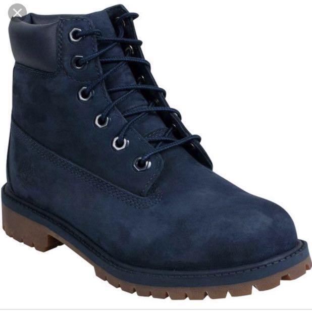 timberland boots navy blue