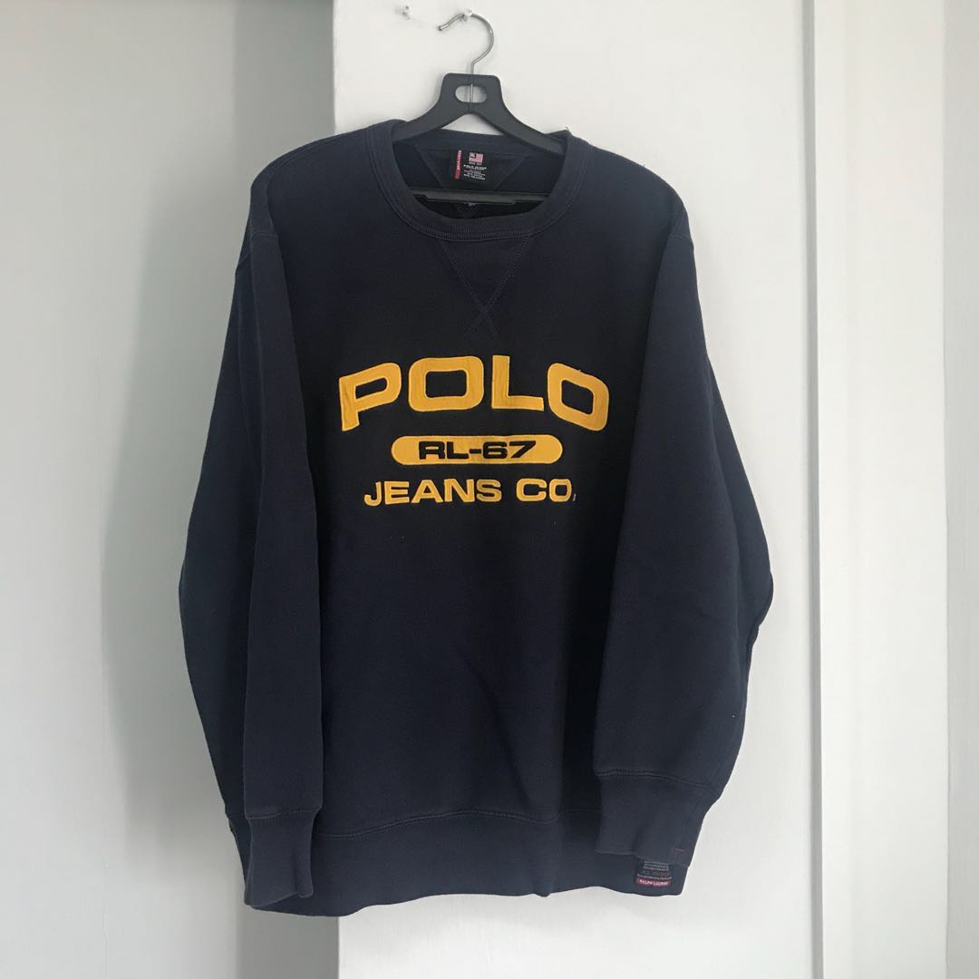 VINTAGE POLO JEANS RALPH LAUREN SWEATER 