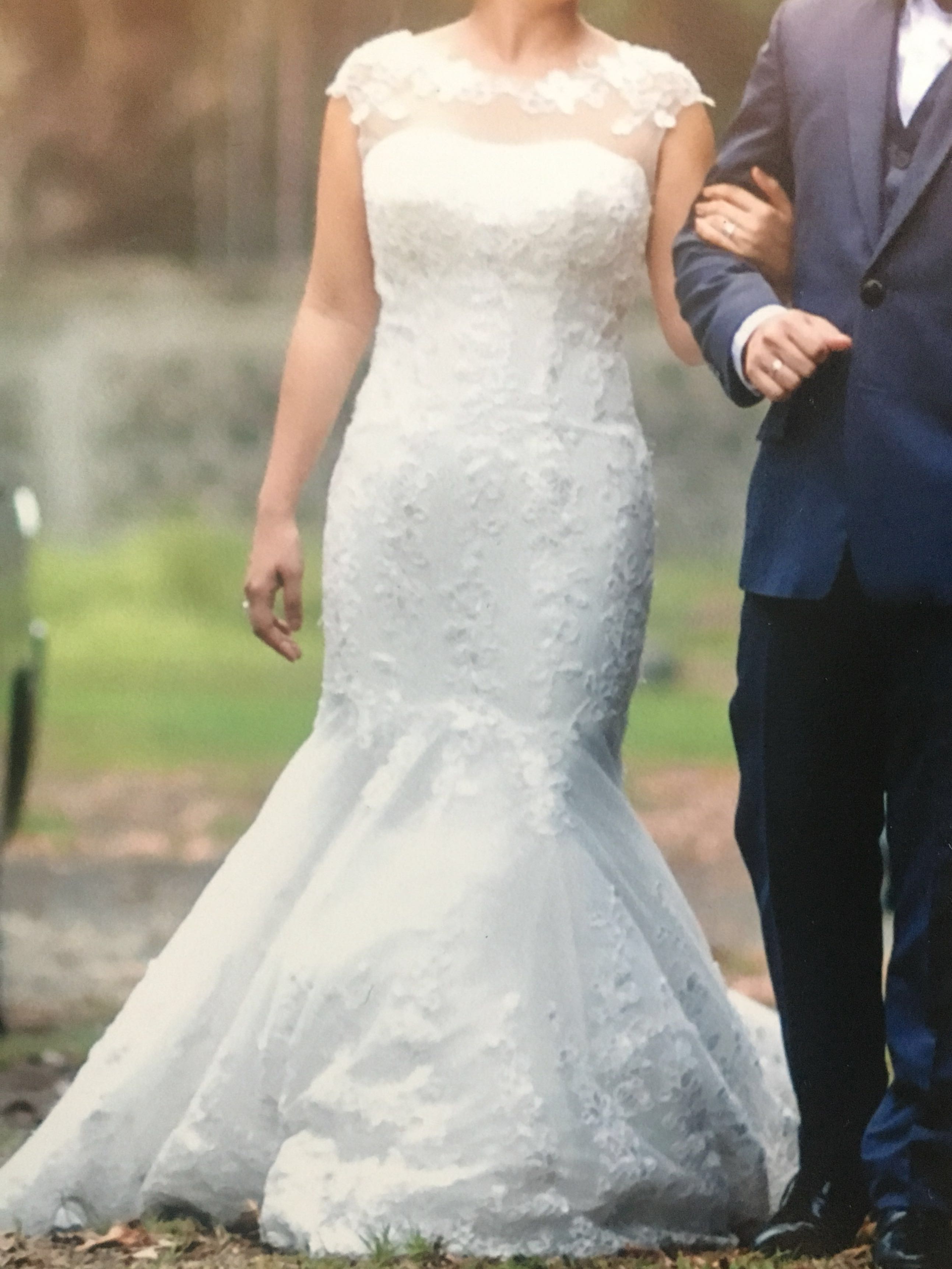 wedding gown serpentina style