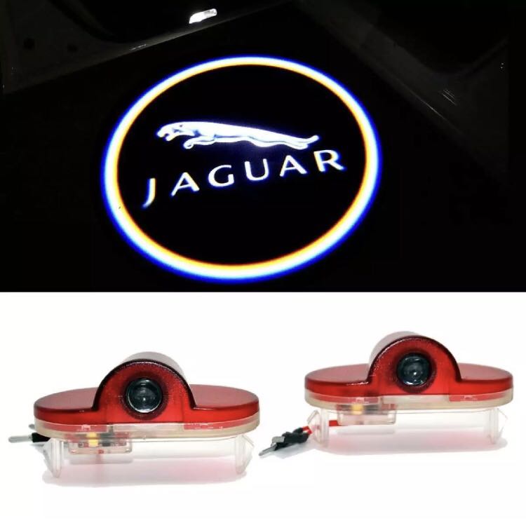 2pcs Led Car Door Light Laser Logo Decorative Lamp For Jaguar Xj Xjl Share This Listing