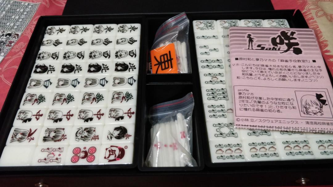 全新未使用咲-Saki- 麻雀牌, 興趣及遊戲, 收藏品及紀念品, 明星周邊
