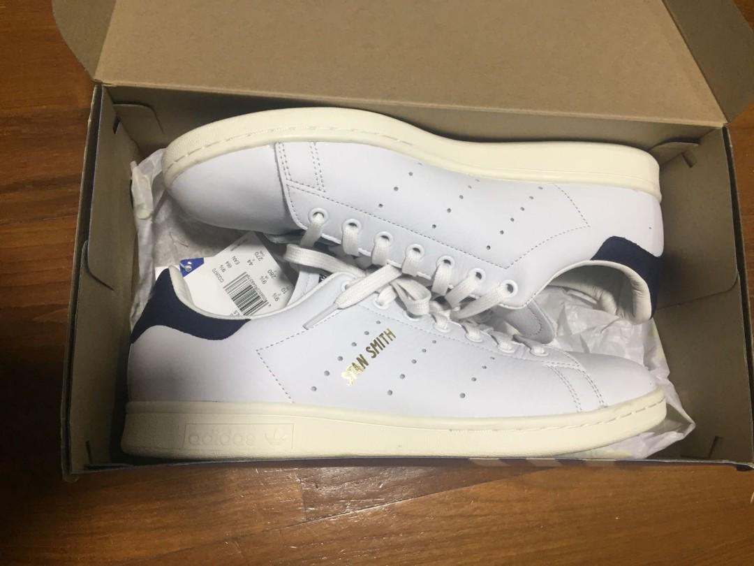 Addidas stan smith OG navy gold label Men s Fashion Footwear