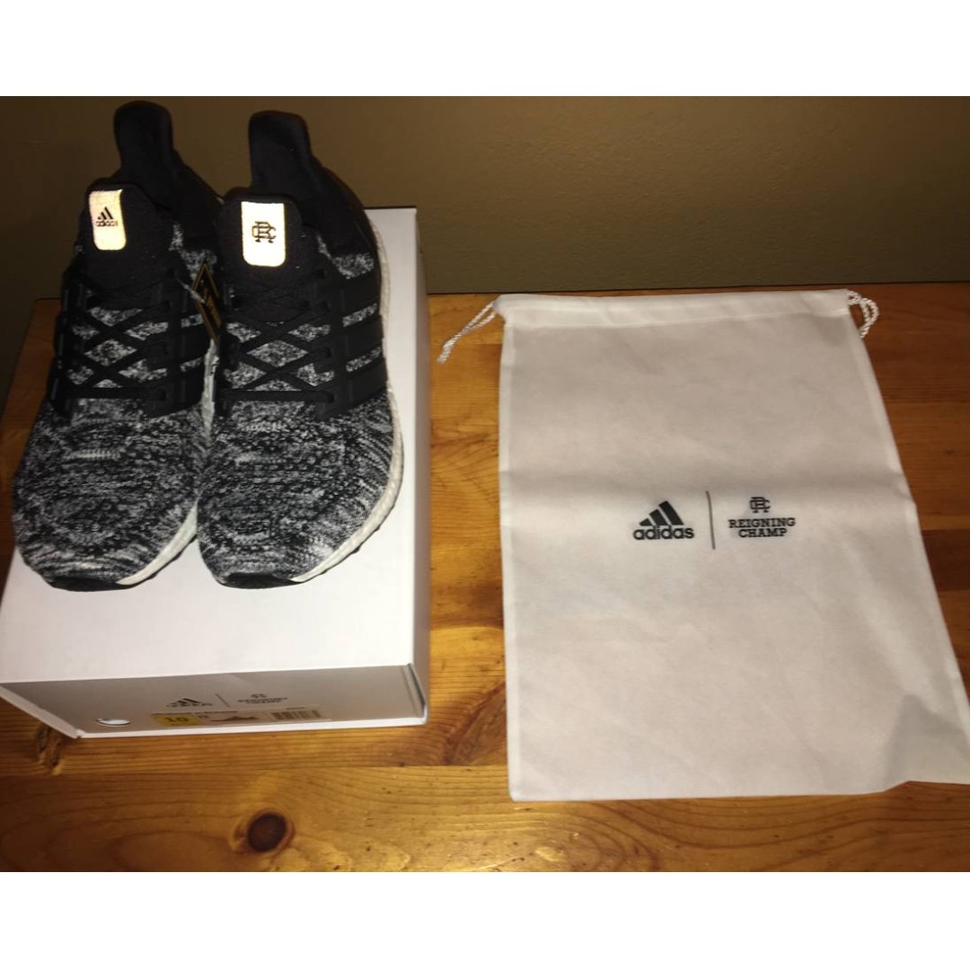 Adidas Ultra Boost 1 0 Reigning Champ Men S Fashion Footwear Sneakers On Carousell