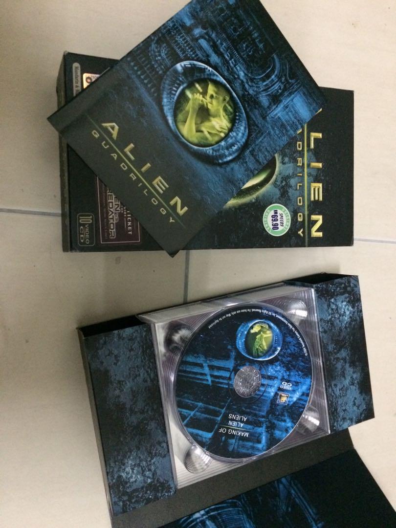 Aliens 4 in 1 box set, Hobbies & Toys, Music & Media, CDs & DVDs on ...