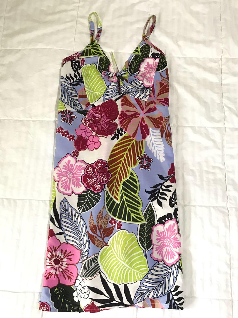 Batik beach dress clearance