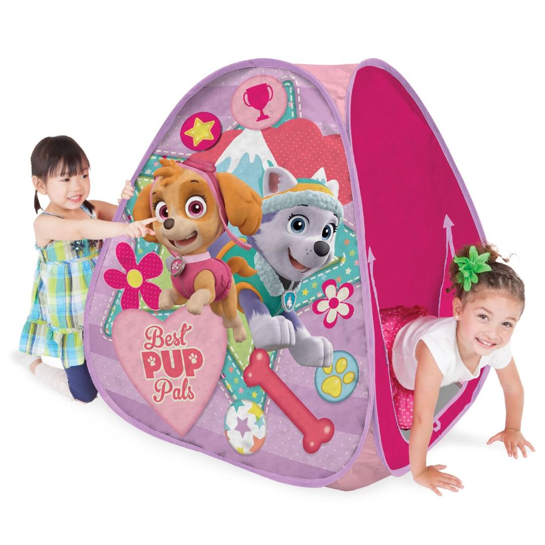 paw patrol playhut tent and tunnel