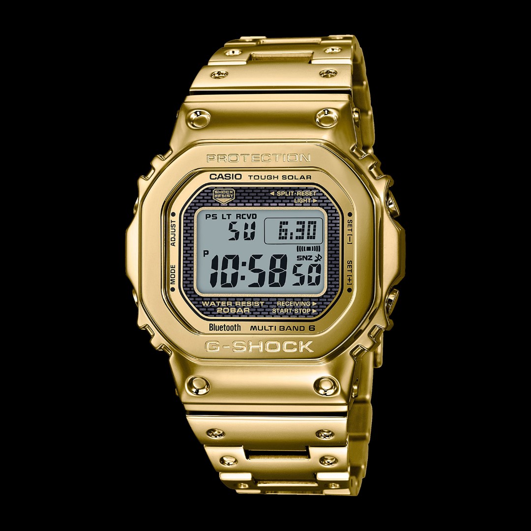 Casio G Shock Gmw B5000 Gold Mobile Phones Gadgets Wearables Smart Watches On Carousell