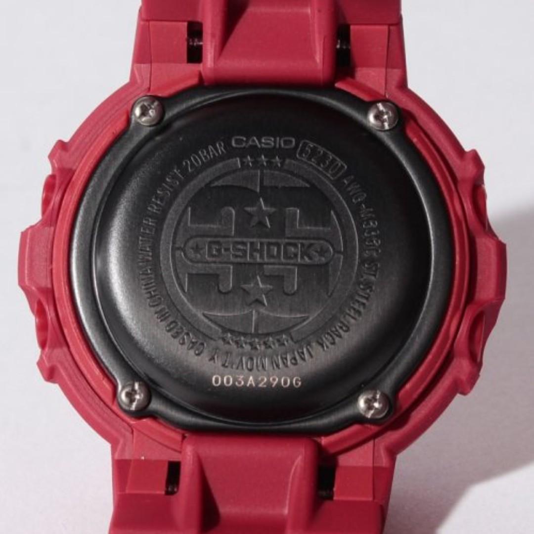 Casio G-Shock AWG-M535C-4AJR Awgm535c-4ajr 35th Anniversay Red Out