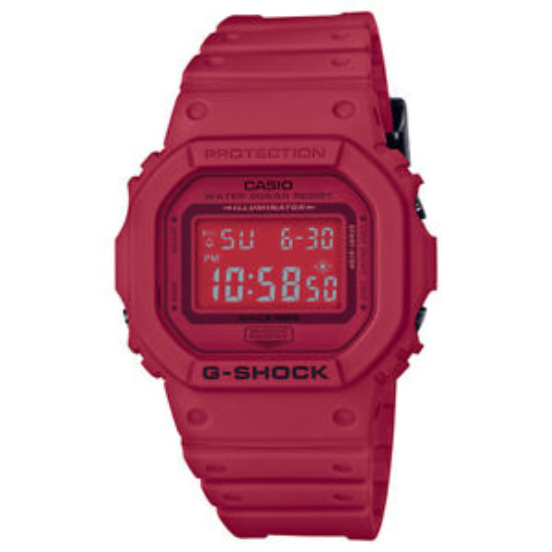 Casio G Shock DW 5635C 4 Dw5635c 4 35th Anniversary Red Out Limited Edition