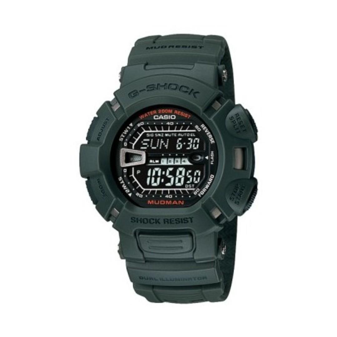 Casio G-Shock G-9000-3V Mudman G9000-3v Mud Resist, Men's Fashion ...