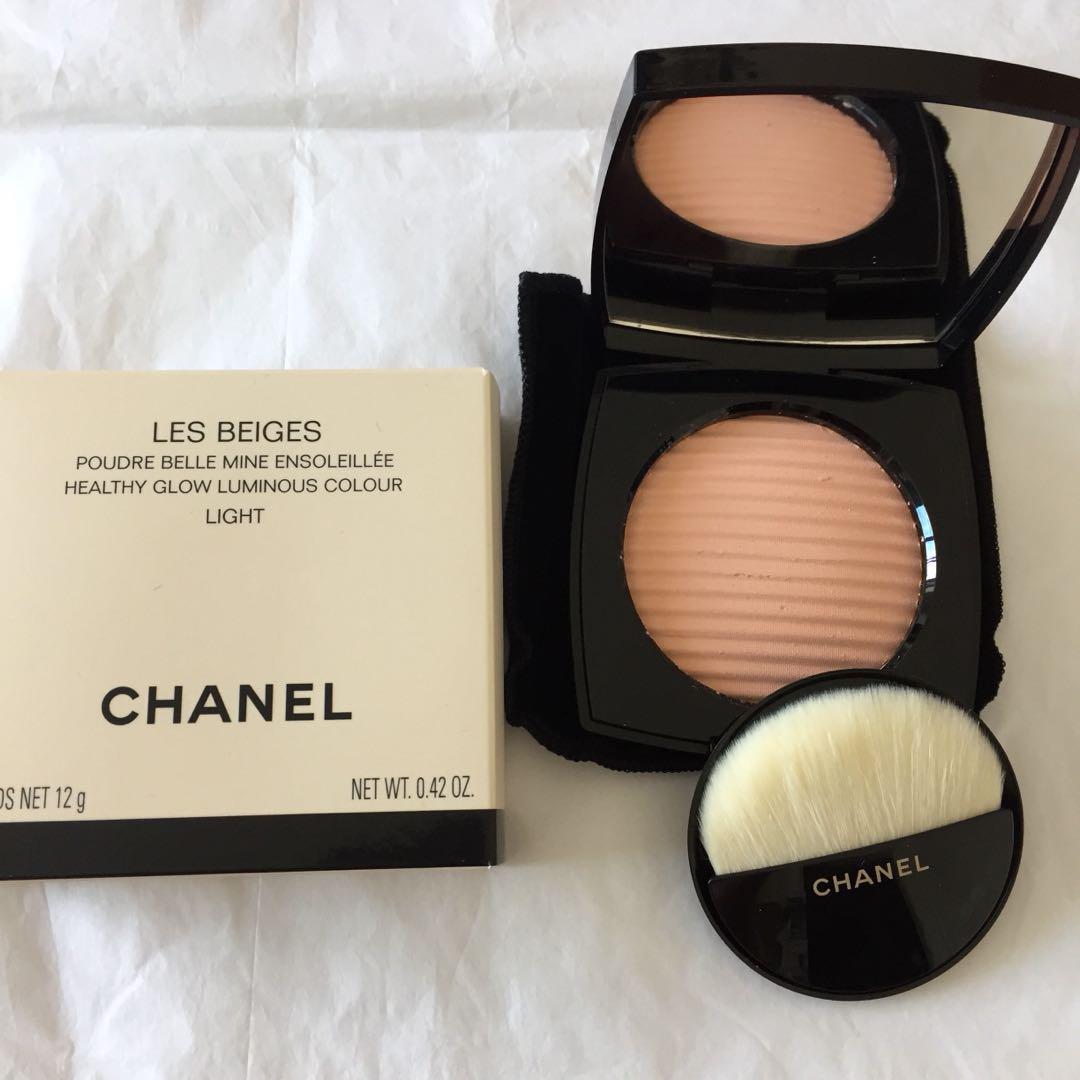 Buy Chanel Les Beiges Healthy Glow Luminous Multi Colour Powder - # Deep  11g/0.38oz Online at Low Prices in India 
