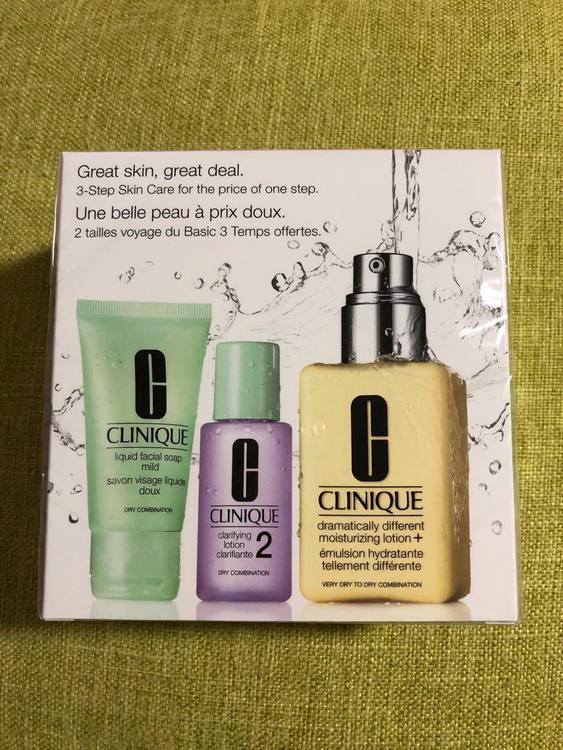 clinique 3 step sensitive skin