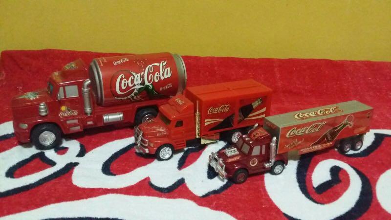 antique coca cola toy truck