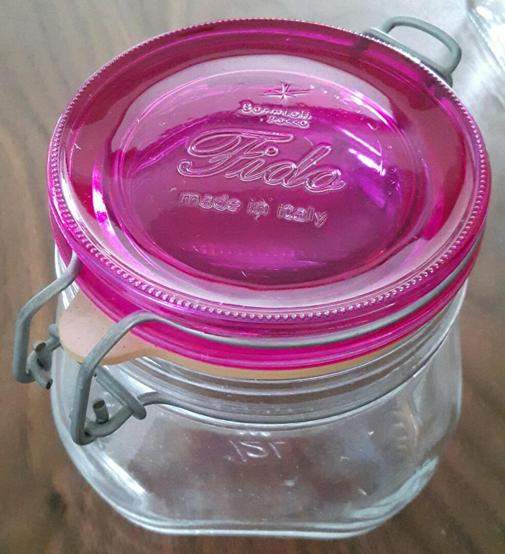 (Made in Italy) Glass Jars from Fido, Furniture & Home Living