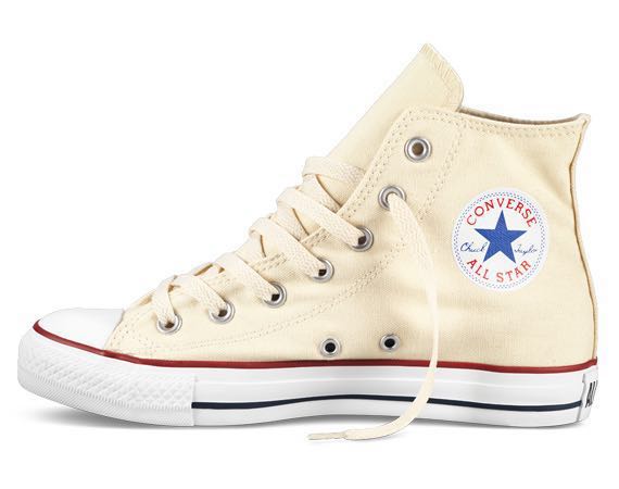 converse cream high cut