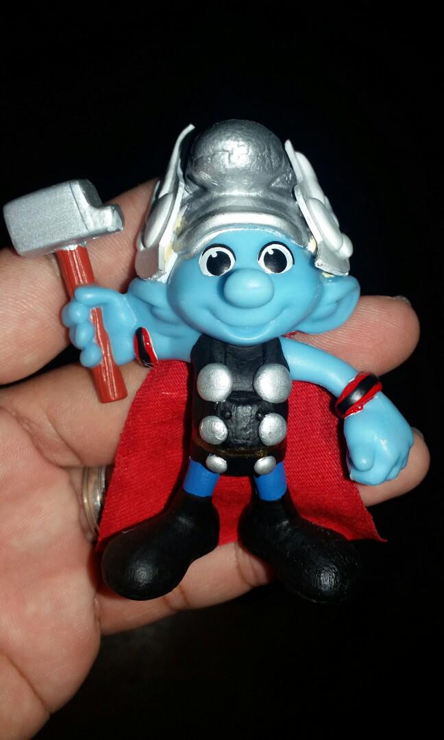 Get Wallpaper Custom Thor Smurf Toys Games Toys On Carousell Free