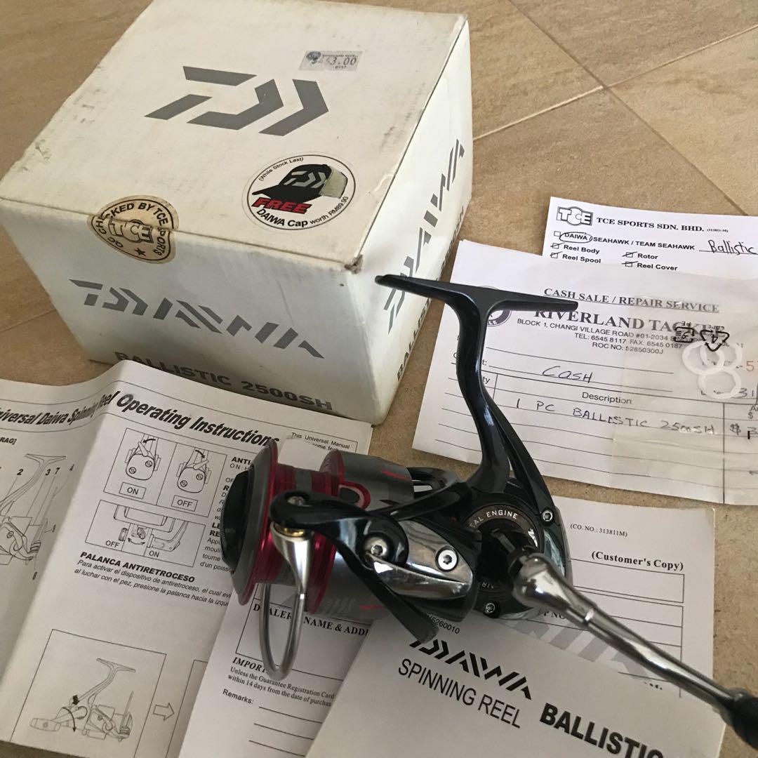 Daiwa ballistic 2500sh clearance