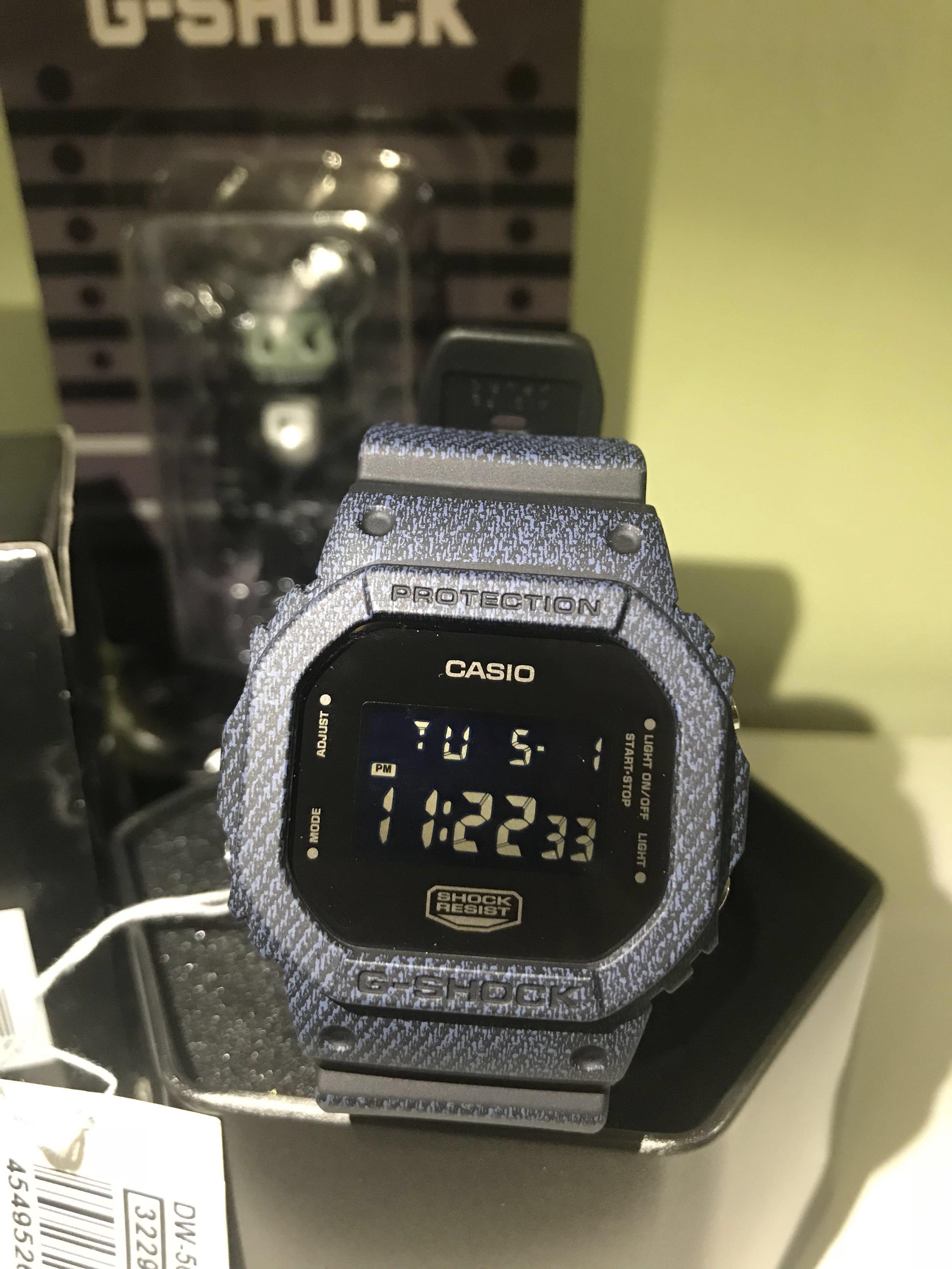 G shock dw 5600 denim outlet