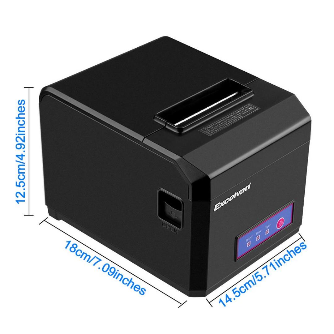 (E15) Excelvan Thermal Receipt Printer (HOPE801), Computers & Tech