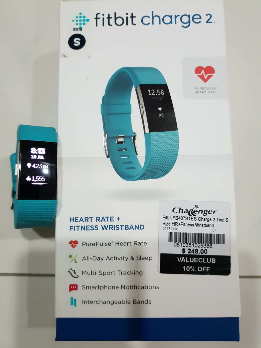 fitbit charge 2 s