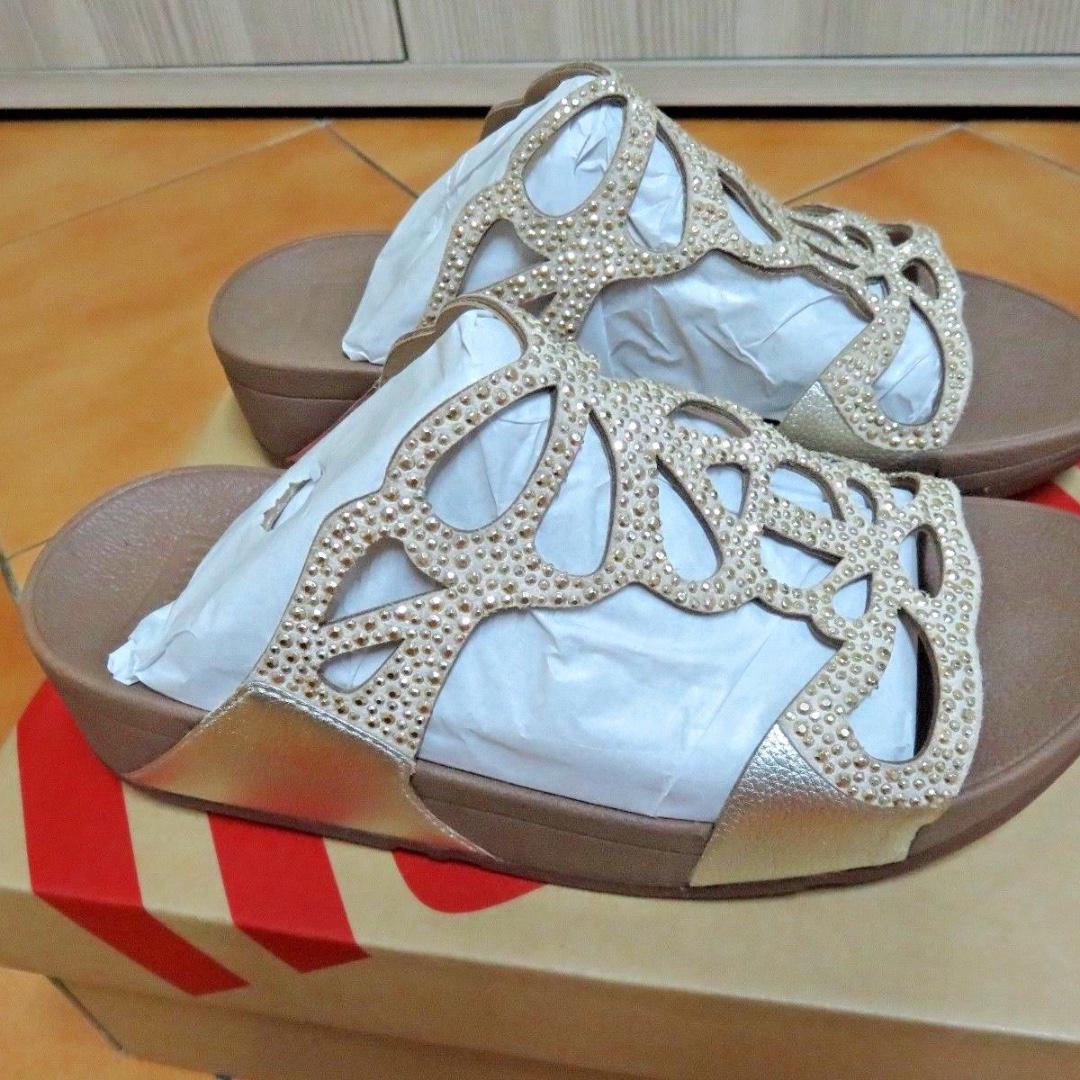Fitflop bumble store crystal slide