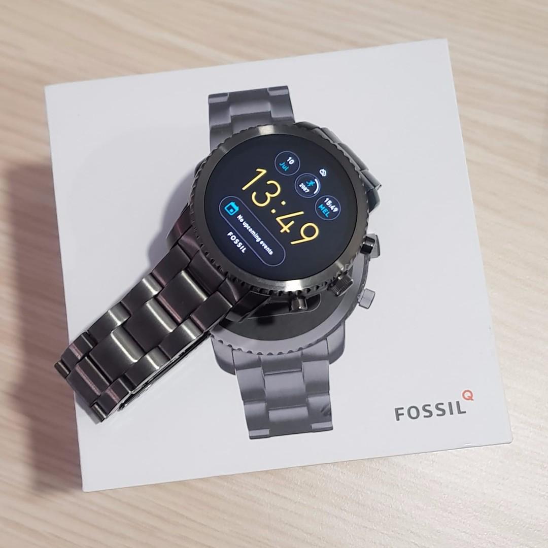 fossil gen 3 smartwatch smoke