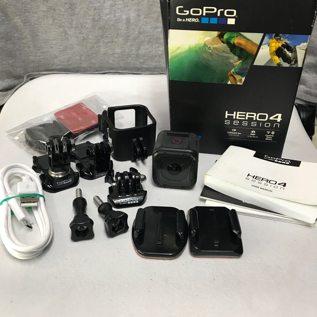 Gopro Hero 4 Session Edition With Accessories Photography On Carousell