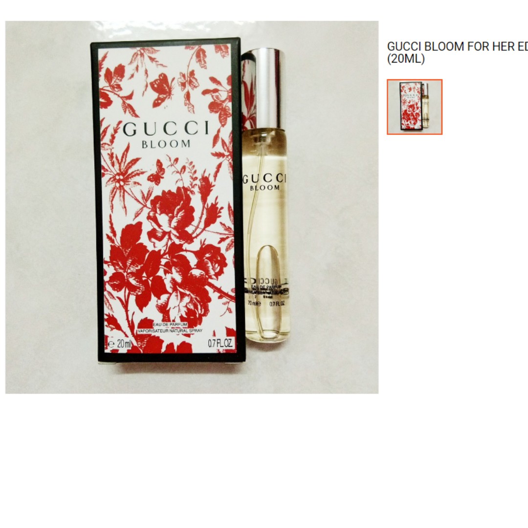 gucci bloom 20ml