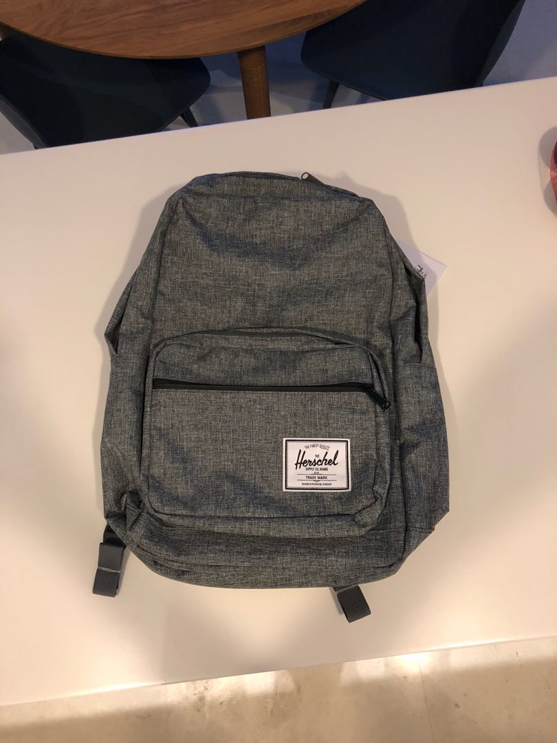 Herschel pop quiz raven crosshatch clearance