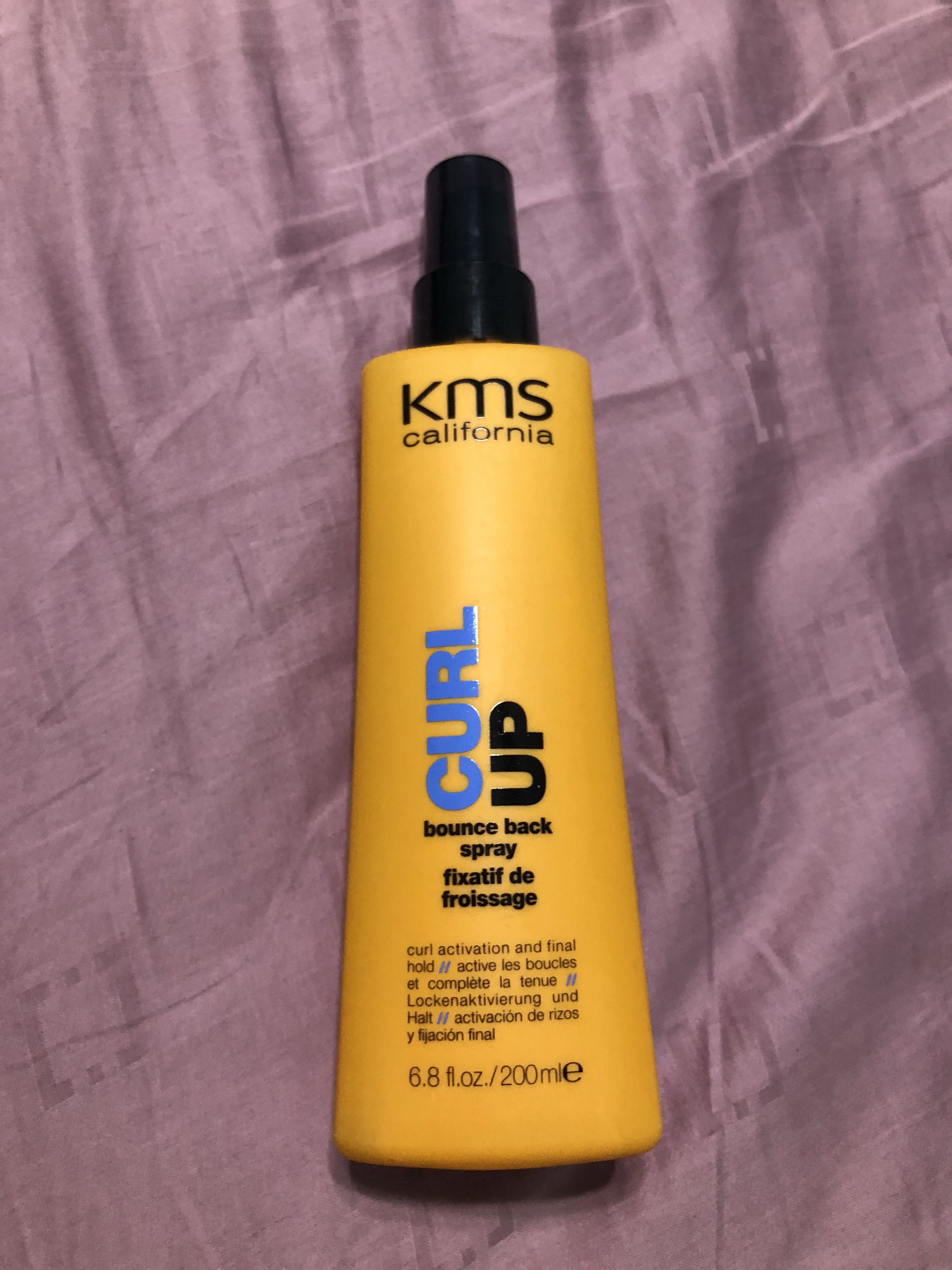 Kms California Curl Up Bounce Back Spray 0ml Health Beauty Hair Care On Carousell