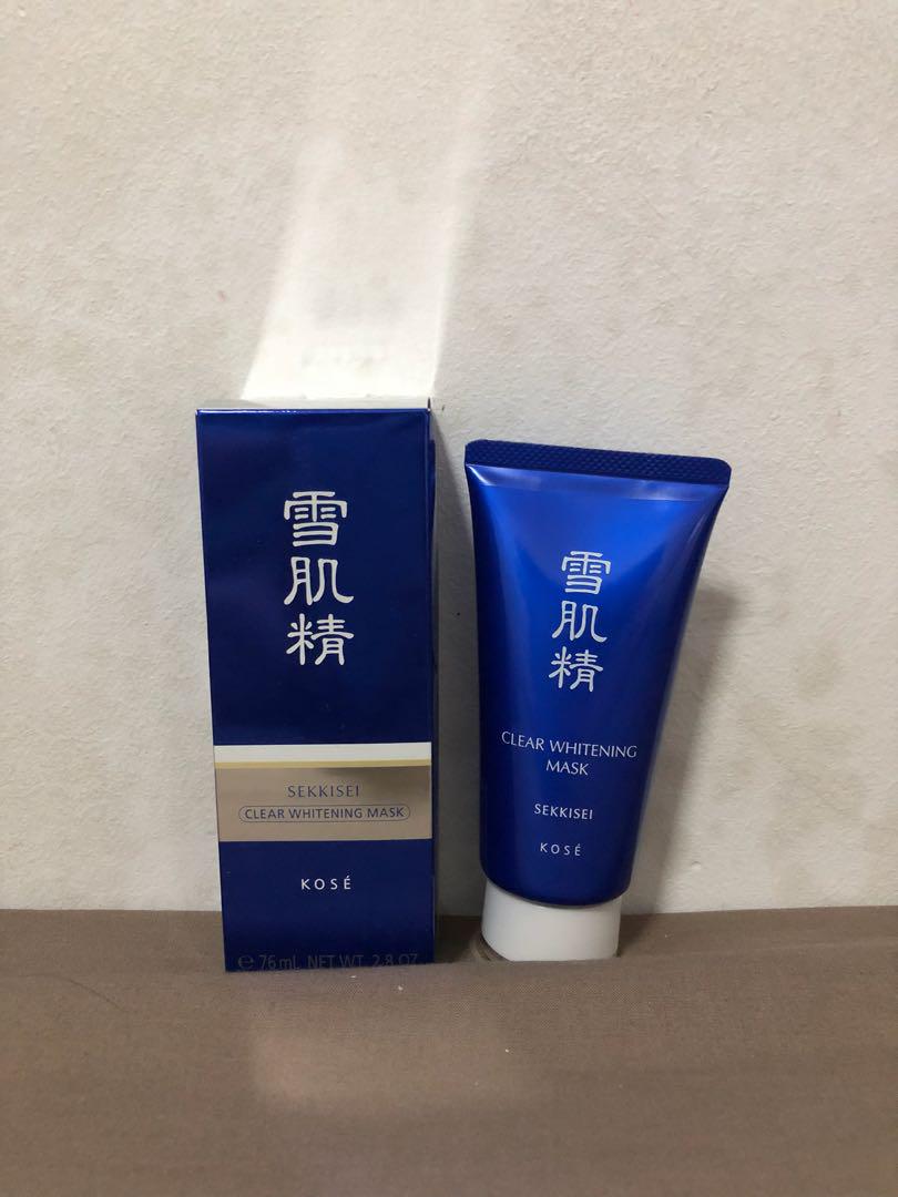 Kose Clear Whitening Mask, Beauty & Personal Care, Face, Face Care on