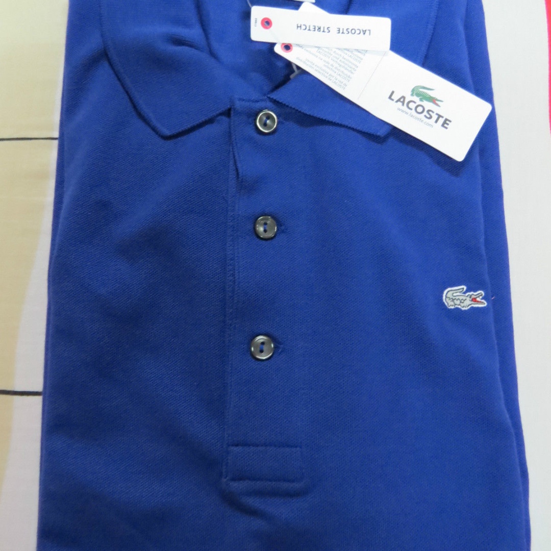 royal blue lacoste shirt