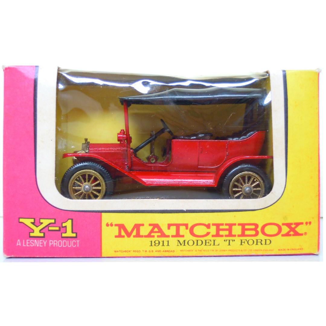 Lesney's Matchbox Y-1 1911 Model Lesney's Matchbox Y-1 1911 Model