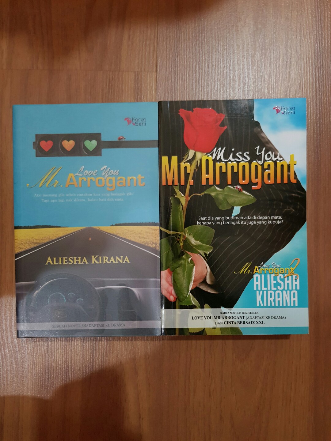 Malay Novel Love You Mr Arrogant Miss You Mr Arrogant Books Stationery Books On Carousell