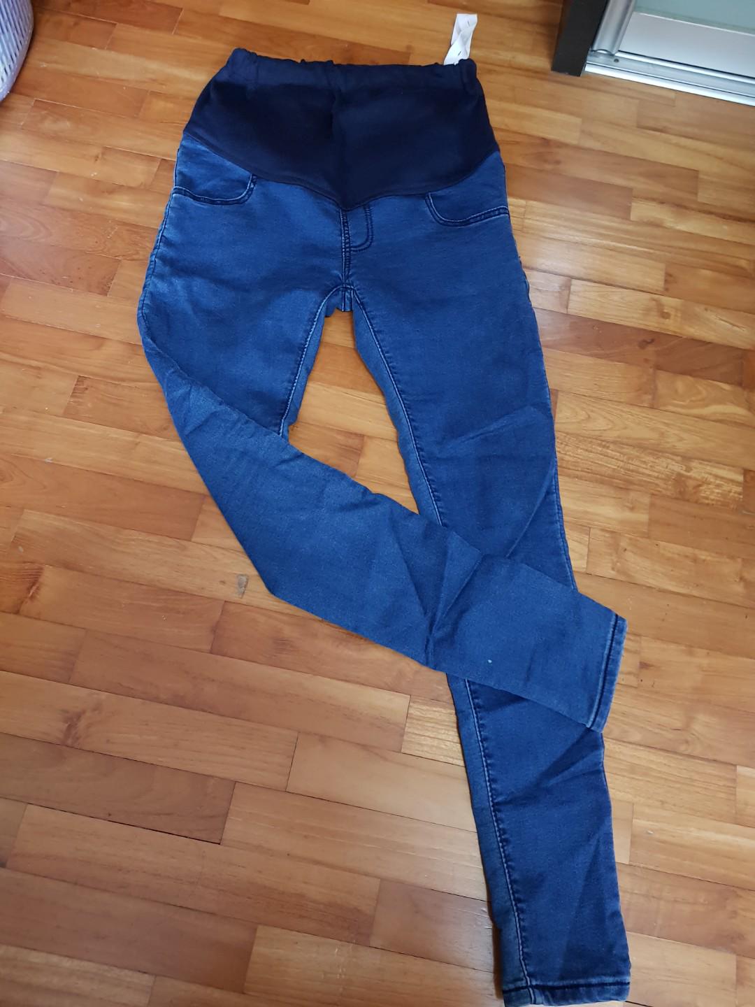 Maternity stretchable skinny Jeans, Women's Fashion, Bottoms, Jeans