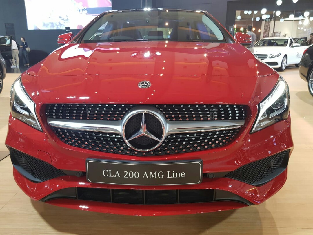 Mercedes CLA 200 задние фары