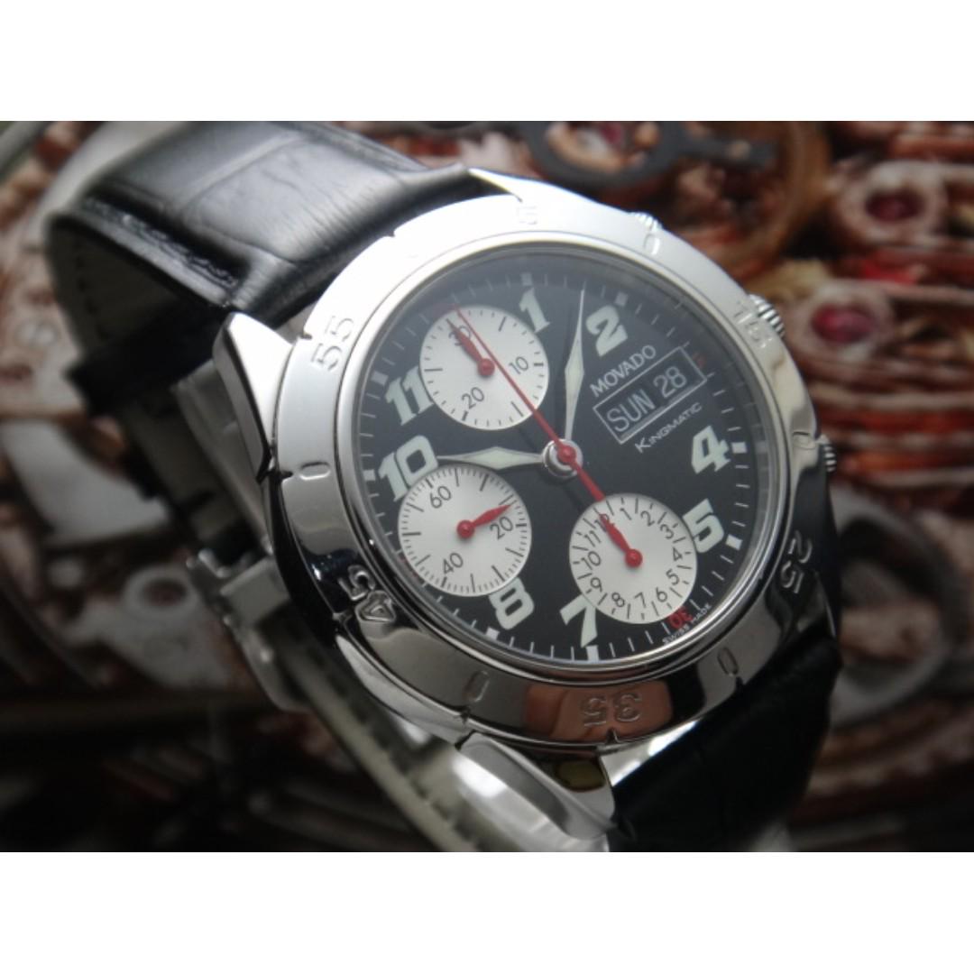 Movado discount kingmatic chronograph