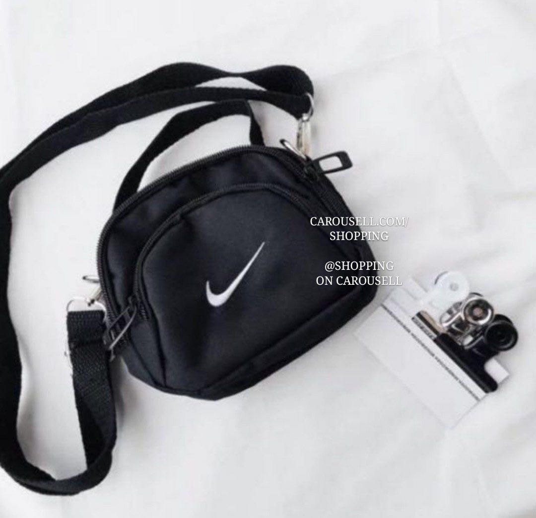 Nike Swoosh Embroidered Crossbody Sling Bag Women S Fashion Bags Nike Swoosh Embroidered Crossbody Sling Bag Women S Fashion Bags Wallets On Carou