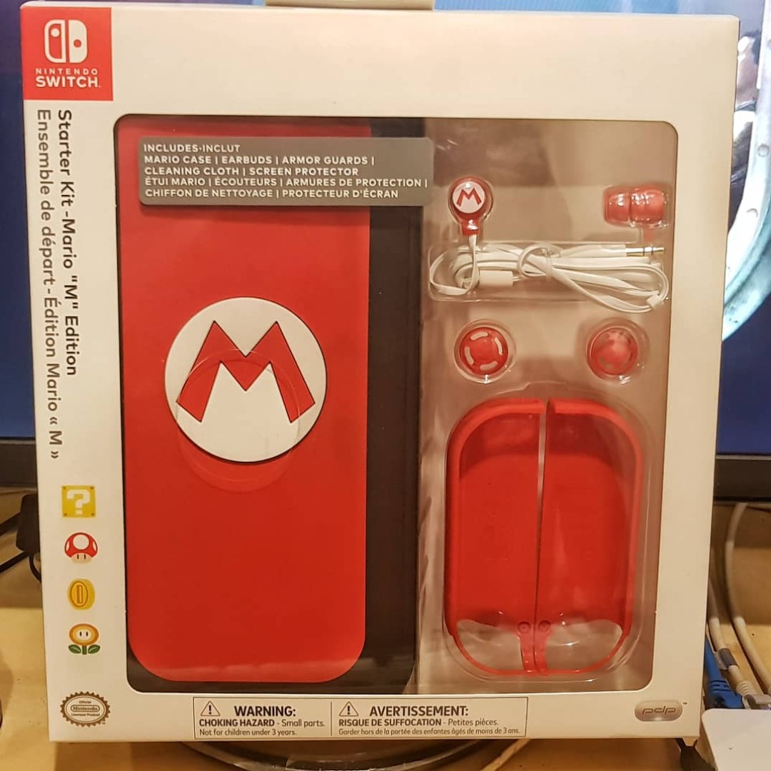 Nintendo switch hot sale mario starter kit