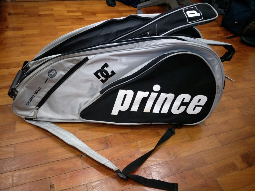 Prince tennis racket bag, Sports Equipment, Sports & Games, Racket ...